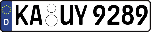 KA-UY9289