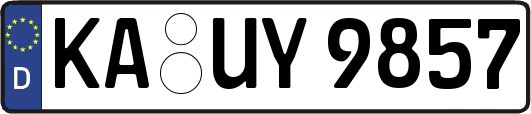 KA-UY9857
