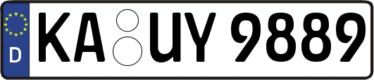 KA-UY9889