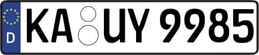 KA-UY9985