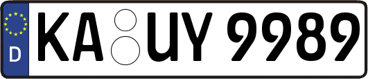 KA-UY9989