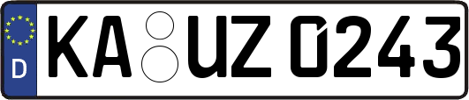 KA-UZ0243