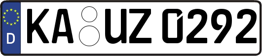 KA-UZ0292