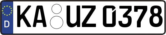 KA-UZ0378