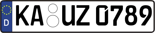 KA-UZ0789