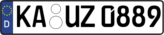 KA-UZ0889