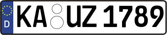 KA-UZ1789