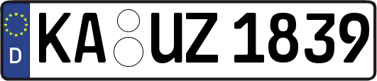 KA-UZ1839