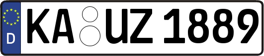 KA-UZ1889