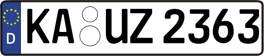 KA-UZ2363