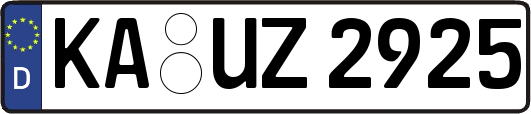 KA-UZ2925