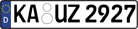 KA-UZ2927