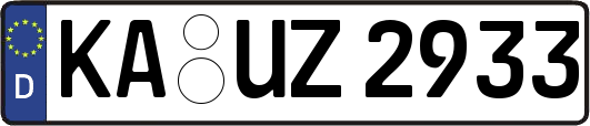 KA-UZ2933