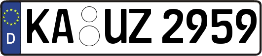 KA-UZ2959