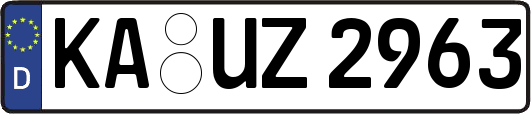 KA-UZ2963