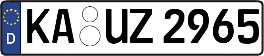 KA-UZ2965