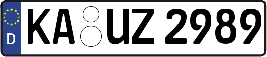 KA-UZ2989
