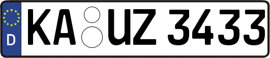 KA-UZ3433
