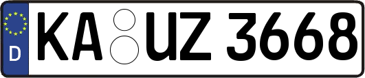 KA-UZ3668