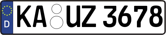 KA-UZ3678