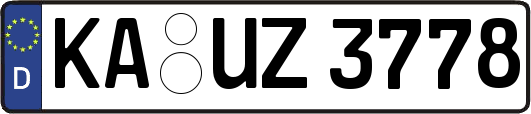 KA-UZ3778