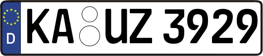 KA-UZ3929