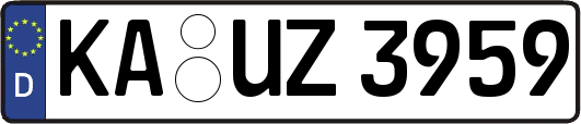 KA-UZ3959