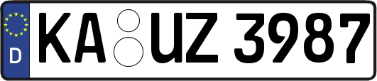 KA-UZ3987