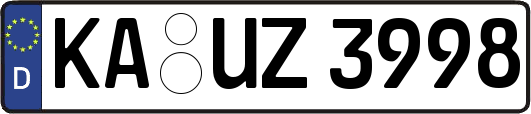 KA-UZ3998