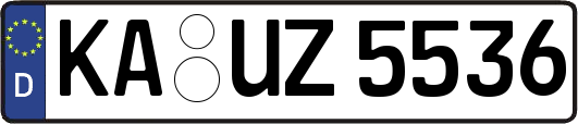 KA-UZ5536