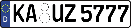 KA-UZ5777