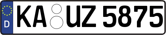 KA-UZ5875