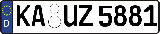 KA-UZ5881