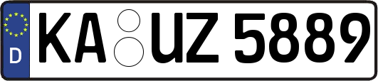 KA-UZ5889