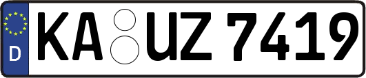 KA-UZ7419