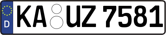 KA-UZ7581