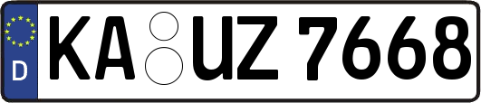 KA-UZ7668