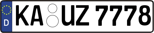 KA-UZ7778