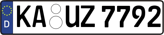 KA-UZ7792