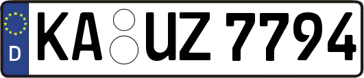 KA-UZ7794