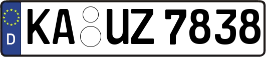 KA-UZ7838