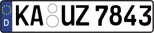 KA-UZ7843