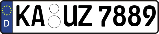 KA-UZ7889