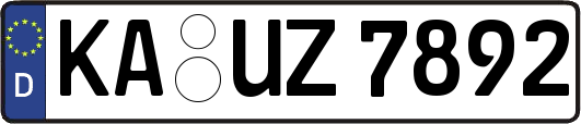 KA-UZ7892