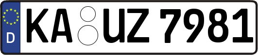 KA-UZ7981
