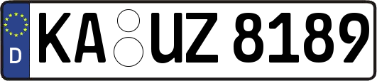 KA-UZ8189