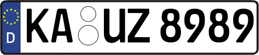 KA-UZ8989