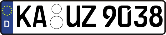 KA-UZ9038