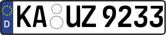 KA-UZ9233