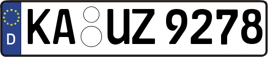 KA-UZ9278